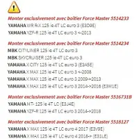 MALOSSI Cylindre Pour Moto Yamaha 125 Yzf-R 2008 À 2018 3114852 / I-Tech 182.58cc Neuf