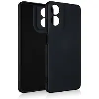 Beline Etui Silicone Motorola Moto G04 G04s/E14 4G czarny/black
