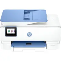 HP Envy Photo 7931 All-in-one Printer - Imprimante Tout-en-un Jet D'encre Thermique Couleur A4 Instant Ink Blanc/bleu