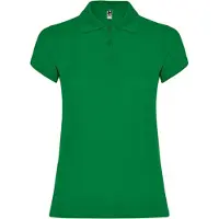 GOR Roly PO6634 | Polo femme Star Woman, Piqué - Couleur : Tropical Green 216 - Taille : S