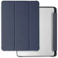 Mercury Clear Back Cover iPad Pro 13 (2024) niebieski/navy (Apple iPad Pro 13 2024, Apple iPad Pro 13 2025), Étui pour tablette, Bleu, Noir
