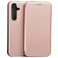 Beline Etui Book Magnetic Samsung S25+ różowo-złoty/rose gold (Samsung Galaxy S25+), Coque pour téléphone portable, Rose, Or