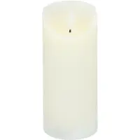 Arti Casa LED Bougie crème Ø7xh16cm