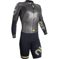 Nu Swimrun Alligator Elite Short Sleeve Trisuit Noir S Homme