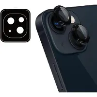 IMoshion 2 Pack Protection de l'objectif de l'appareil photo pour l'Apple iPhone 14 / 14 Plus - Noir