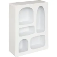 Atmosphera Dolce Riviera Étagère murale en bois - 45 x 65 cm