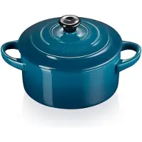Le Creuset Cocotte Le Creuset Deep Teal 10 cm