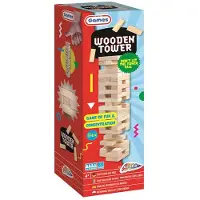 Grafix Jeu - Tour en bois 54pcs