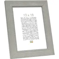 Deknudt Frames S46KF7 Cadre en bois gris avec bordure perlée 20x20 cm