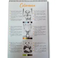 Clairefontaine Bloc de coloriage multi-techniques A4 20 feuilles Odelia Les animaux