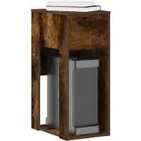 vidaXL Armoire d'ordinateur avec tiroir blanc 30x44x74 cm