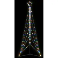 vidaXL Sapin de Noël à LED 615 LED blanc chaud 404,5 cm