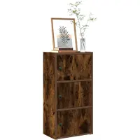 vidaXL Bibliothèque blanc 40x24x77 cm bois d'ingénierie