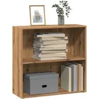 vidaXL Bibliothèque chêne artisanal 40x30x189 cm bois d'ingénierie