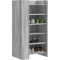 vidaXL Armoire à chaussures chêne sonoma 52x37,5x100 cm