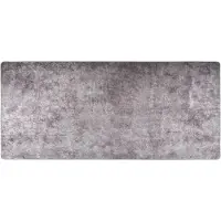 vidaXL Tapis lavable gris Ø 200 cm antidérapant