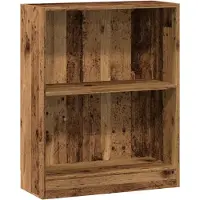 vidaXL Bibliothèque vieux bois 40x24x176 cm bois d'ingénierie