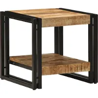 vidaXL Table basse 40X50X38 Cm en bois de manguier massif Lumarko !