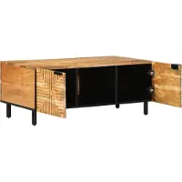 vidaXL Table basse 100X54X40 Cm Bois d'Acacia massif Lumarko !