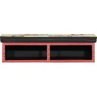 vidaXL : Meubles TV, multicolores, 80 x 30 x 22 cm, en panneaux de particules