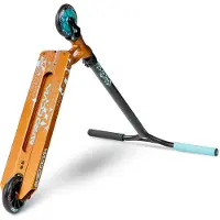 Maple Leaf Trottinette MGP Origin 500 Stunt – Trottinette hybride park/freestyle équipée de roues Turbine de 110 mm, d'un plateau Flute-Tech et d'un cadre en aluminium 6061-T6