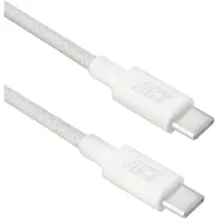ACT AC3080, 1 mètre, USB-C, USB-C, USB 2.0, 0,48 Gbit/s, Blanc