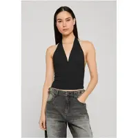 Urban Classics Débardeur de - Dos-Nu Jersey - XS - L - pour Femme - noir - Taille L
