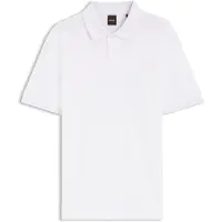 BOSS Polo Regular en piqué de coton structuré en nid d'abeille