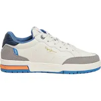 Pepe Jeans Levitt State Trainers Blanc EU 40 Garçon