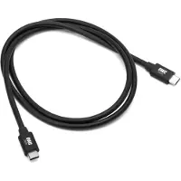 OWC Câble Thunderbolt 5 / USB-C (noir, 200 cm) (2 m, Thunderbolt 3, Thunderbolt 4, Thunderbolt 5, USB 4, 240 W)