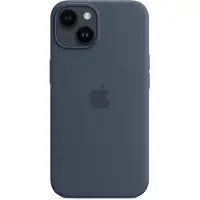 Apple Coque en silicone MagSafe iPhone 14 - Bleu