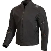 Merlin Veste textile Taos Air Mesh Stretch pour moto, noir, 2XL