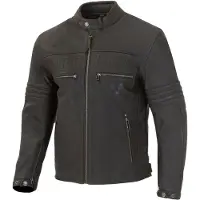 Merlin Revival D3O Veste en cuir de moto perforée Taille