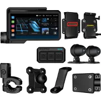 AlienRider M2-QR Bundle 5 Universal Système multimédia pour motos