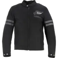 Helstons Jake Speed Fabrics Noir Gris CE Blouson Taille L