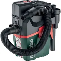 Metabo AS 18 L PC Compact, Corps D'aspirateur Polyvalent / De Chantier À Batterie Li-Ion 18 V - Classe L - 6 L