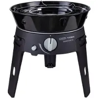 Cadac Safari Chef 30 LP Deluxe, barbecue à gaz 30 mbar, barbecue de camping, ø 30 cm, 6545C-10-EF