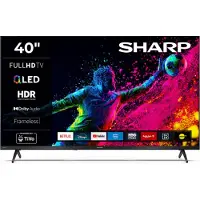 Sharp Téléviseur QLED 40HE3745E 40 pouces, Smart TV équipée de la technologie TiVo HDR, avec une résolution Full HD (2026)