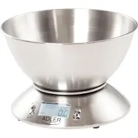 Adler Ad3134 Kitchen Scale Argenté One Size / EU Plug 220V