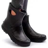 Lemigo Bottes en caoutchouc imperméables pour femmes LEMIGO GARDEN 752 Noir 39