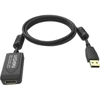 Vision Câble Usb-a Tc 5musbext+/bl 5m