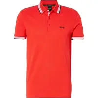 BOSS T-Shirt 'Paddy' rouge / noir / blanc