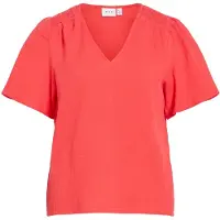 Vila Chemisier 'VILania' rouge vif