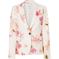 TATUUM Blazer 'Remala 5' marron / homard / magenta / blanc cassé
