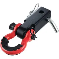 Vevor Récepteur d'attelage à manille pour récepteur 50 mm