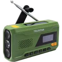 Telestar TOP NR 5, portable, FM, DAB+, 170–240 V, 2 W, écran LCD, prise jack 3,5 mm
