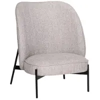 Hubsch Fauteuil lounge gris clair