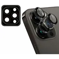 IMoshion Lot de 2 protections d'objectif de caméra Apple iPhone 15 Pro / 15 Pro Max - Noir