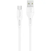 Usams Kabel U68 Microusb 2A Fast Charge1M Biały/White Sj502Usb02 (Us-Sj502)