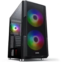 Modecom Amirani 10 Argb Pc Tower Case Clair
